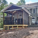 Screen porch exterior